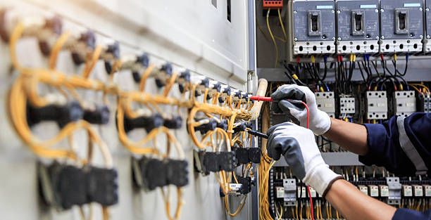 Professional Electrician technician working in The Meadows, FL